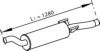 DINEX 56352 Middle Silencer